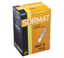 Дюбель нейлоновый NAT 8 х 65 50 шт. (24115)