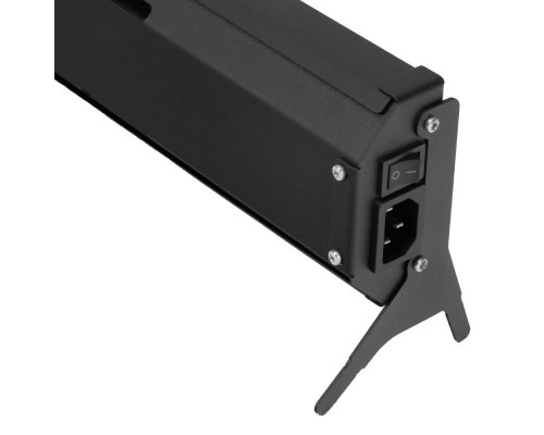 Конвектор электрический плинтусный ATRIC-300, 230 В, 300 Вт, ТЭН, черный Denzel (98135)