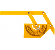 Угломер-квадрант 180 гр. пластиковый 90x155 мм