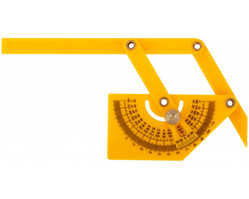 Угломер-квадрант 180 гр. пластиковый 90x155 мм