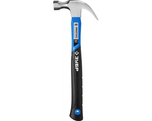 Молоток-гвоздодёр столярный 450 г Профессионал ЗУБР 20235-450