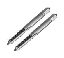 Метчик ручной М6 х 1 мм, комплект из 2 шт Сибртех (76617)
