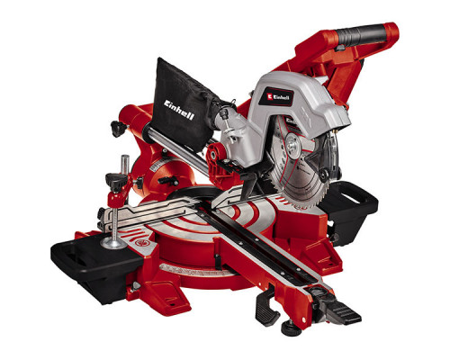 Пила торцовочная Einhell TE-SM 216 Dual, 1800Вт, 216х30мм х60 зб,пропил305х65мм,лазер (4300865)
