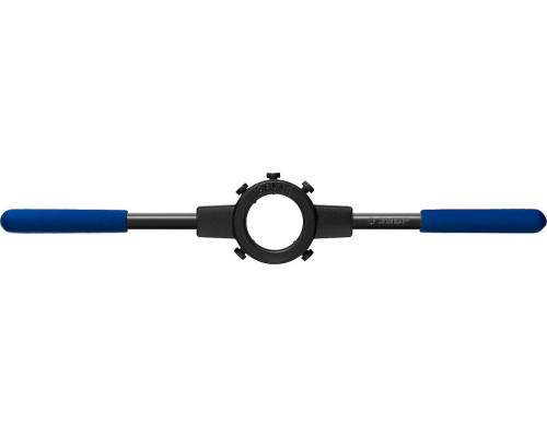 Плашкодержатель 38 мм для M12-M14 сталь 45 со стопорными винтами Профессионал ЗУБР 28150-38