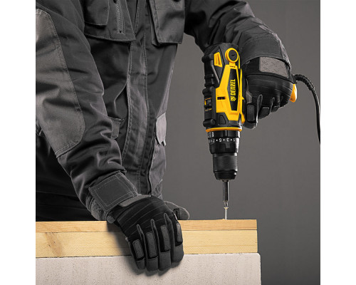 Дрель-шуруповерт сетевая ударная ISD-300-13 Denzel (26211)