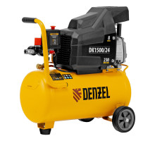 Компрессор воздушный DK1500/24, Х-PRO 1.5 кВт, 230 л/мин, 24 л Denzel (58063)