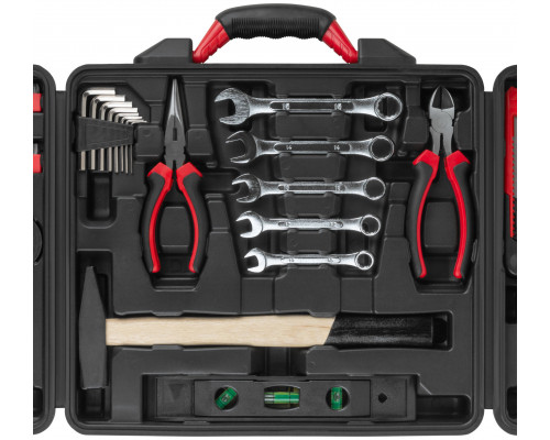 Набор инструмента 140 шт., пластиковый чемодан