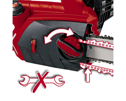Пила электрическая цепная Einhell GE-EC 2240, 2200Вт,шина Oregon 40см,15м/с,замена и натяж.б.ключа (4501740)
