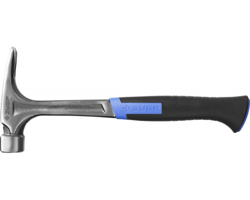 Цельнокованый столярный молоток-гвоздодёр 560 г ЗУБР Профессионал 20258-580