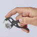 Клещи переставные XS 100 мм, зев 28 мм, фосфатированные, BK COBRA KN-8700100BK