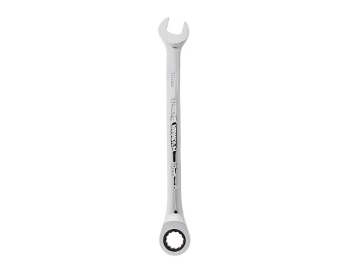 RUNTEC RT-WR10T90 Ключ комбинированный трещоточный RUNTEC CrV, 90 зубцов, 10 мм (RT-WR10T90)