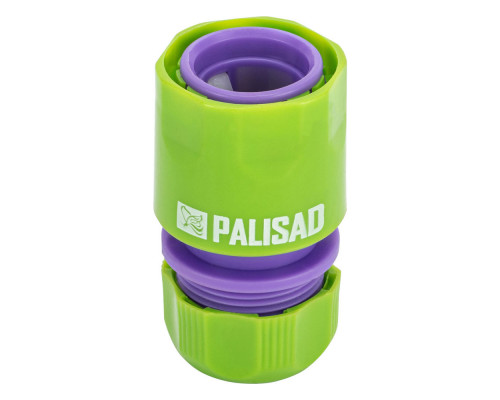 Соединитель пластмассовый, быстросъемный для шланга 1/2 Palisad (66135)
