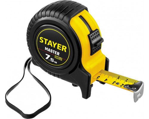 Рулетка 7.5 м х 25 мм STAYER 34025-07