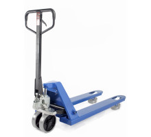 Тележка гидравлическая 2500 кг 1150 мм резиновые колеса TOR AC (серия D) (1050766)