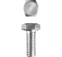Болт M5 x 12 мм, кл. пр. 5.8, цинк, 5 кг, ГОСТ 7798-70 ЗУБР 303080-05-012