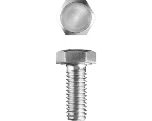 Болт M5 x 12 мм, кл. пр. 5.8, цинк, 5 кг, ГОСТ 7798-70 ЗУБР 303080-05-012