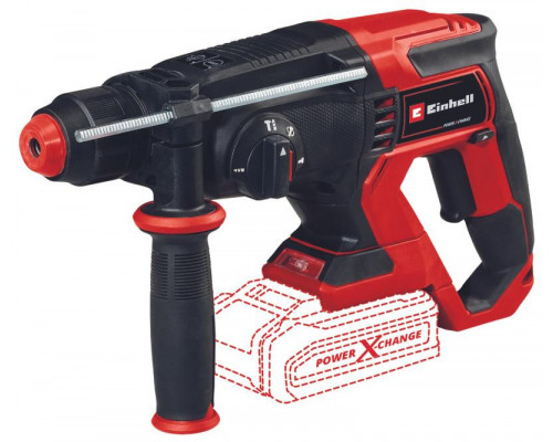 Перфоратор аккумуляторный Einhell PXC TE-HD 18/20 Li,18В,3 режима,1.8Дж,20мм,кейс,без АКК и ЗУ (4514260)