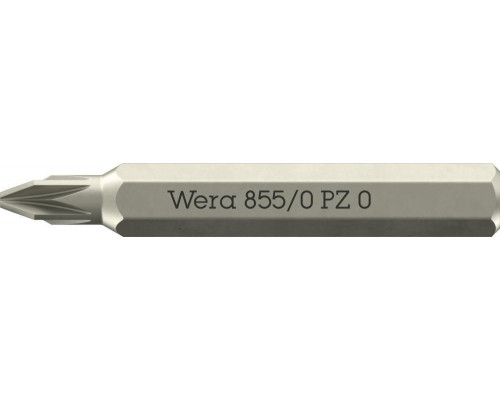 855/0 Micro Pozidriv бита, PZ 0 x 30 мм, хвостовик шестигранный 5/32