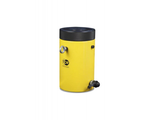 Домкрат гидравлический TOR HHYG-100150LS (ДГ100П150Г) 100 т с фиксирующей гайкой (1004739)