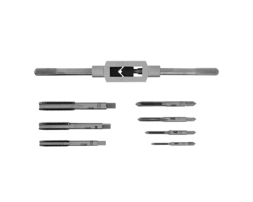 Набор метчиков М3-М12, 8 предметов Сибртех