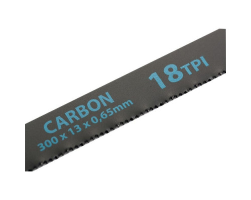 Полотна для ножовки по металлу, 300 мм, 18 TPI, Carbon, 2 шт Gross (77720)