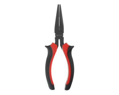 Длинногубцы прямые Black Nickel, 160 мм, двухкомпонентные рукоятки Matrix (17158)