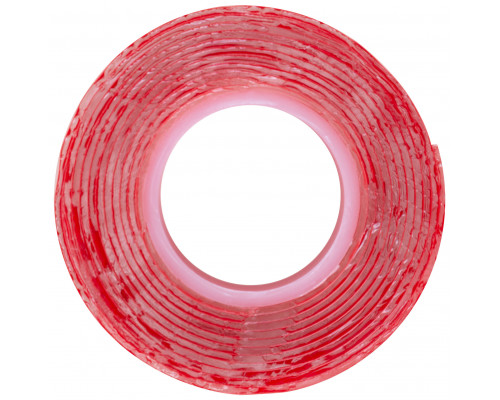 Лента клейкая двусторонняя Master Color Power Transparent, 19 мм x 1,5 м, цвет прозрачный (30-7193)