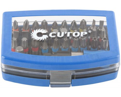 Набор бит в пластиковом боксе CUTOP Profi (32 предмета) (83-665)
