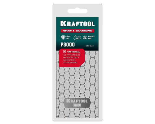 Пластина алмазная заточная 63?152 мм Р3000 DIAMOND KRAFTOOL 35710-3000