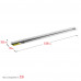 Правило штукатурное 2.5 м STAYER Professional 10745-2.5