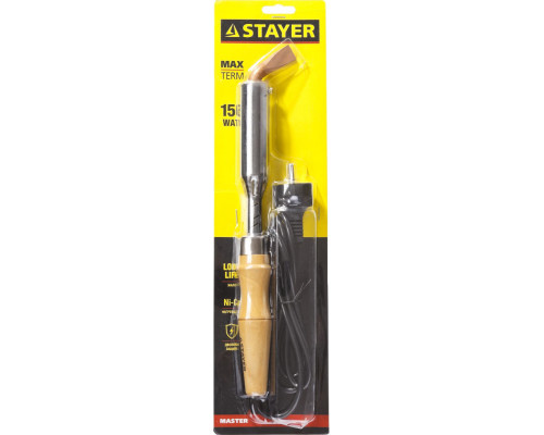 Пленка стрейч упаковочная ручная УФ стойкая MASTER STAYER 300 м х 450 мм 17 мкм 12611  