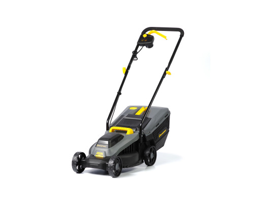 Газонокосилка эл. CHAMPION EM3212/1 (1,2 кВт пласт.травосб. 30л ширина 320мм 30-70мм, 7,1кг) (EM3212/1)