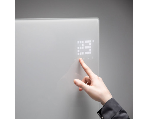 Конвектор электрический OptiPrime-1000, Wi-Fi, тачс, цифровой термостат, 1000 Вт Denzel (98121)