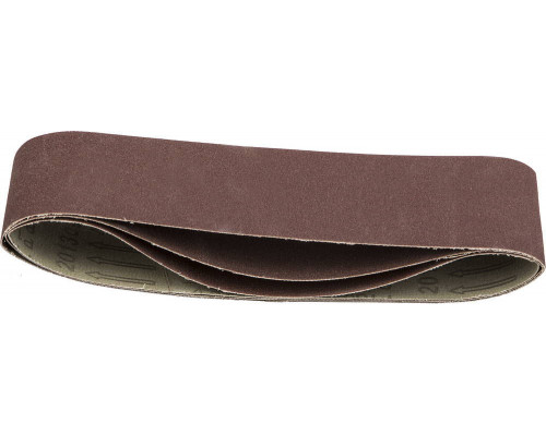 Лента шлифовальная 75х533 мм, P120, для ЛШМ, 3 шт. STAYER Master 35442-120