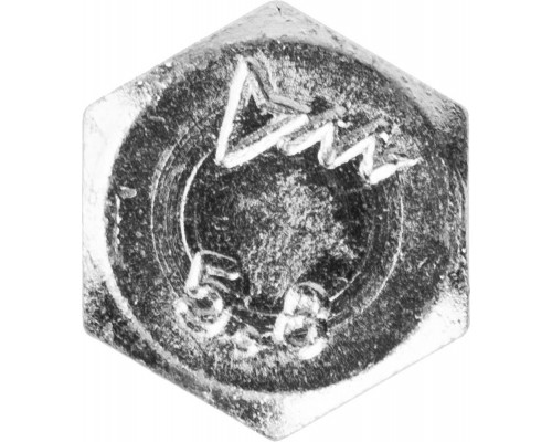 Болт M10 x 50 мм, кл. пр. 5.8, цинк, 5 кг, ГОСТ 7798-70 ЗУБР 303080-10-050