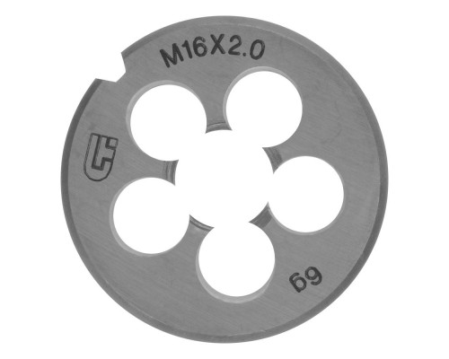 Плашка М16 х 2 мм Сибртех