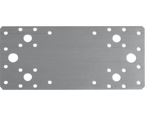 Крепежная пластина нержавеющая НКП-2.0, 200 x 90 x 2 мм ЗУБР Профессионал 310636-200