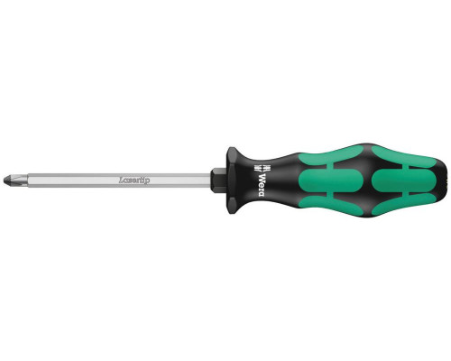 Отвёртка крестовая PH 2 x 100 мм с шестигранным стержнем серия 350 SK PH Wera WE-008752