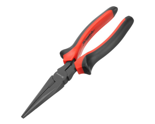 Длинногубцы прямые Black Nickel, 200 мм, двухкомпонентные рукоятки Matrix (17162)
