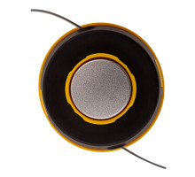 Катушка триммерная полуавтоматическая, легкая заправка лески, гайка M10x1.25, винт M10-M10, подшипник Denzel (96318)