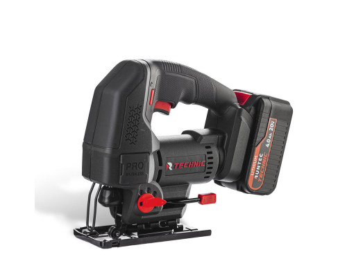 Лобзик аккумуляторный TECHNIC 20В, 2*4Ач, 700Вт RUNTEC RT-SJ700T
