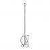 Насадка для миксера, для тяжелых растворов, 120 х 590 мм, оцинкованная, хвостовик резьба М14 Сибртех (848947)