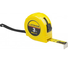 Рулетка 3 м х 16 мм Standard STAYER 34014-03-16