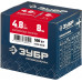 Заклёпки алюминиевые 4.8?8 мм 500 шт ЗУБР Профессионал 31310-48-08