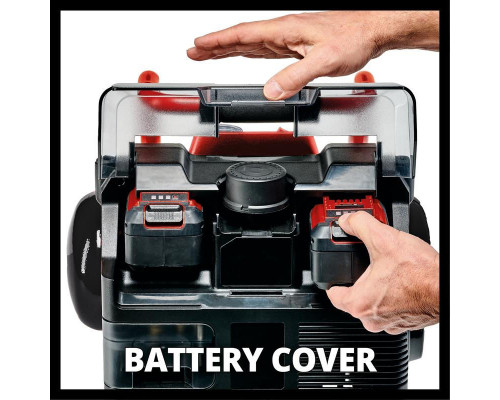 Компрессор аккумуляторный Einhell PXC TE-AC 36/150 Li OF, 2x18В,150л/мин,6л,без АКК и ЗУ (4020415)