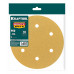 Шлифовальный круг на липучке Giraffe GOLD-6 225 мм Р80 6 отверстий KRAFTOOL 35652-080