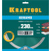 Сплошной алмазный диск KERAMO, 230 мм, (22.2 мм, 10 х 2.2 мм) KRAFTOOL 36684-230