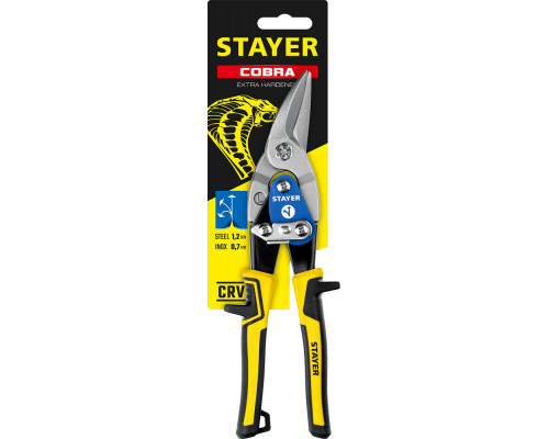Ножницы по металлу Cobra, 250 мм, левые STAYER 23055-L_z01