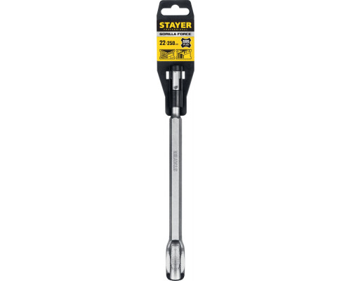 Зубило-штробер Gorilla Force, 22 х 250 мм, SDS-Plus STAYER Professional 29357-22-250_z02