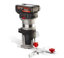 Фрезер аккумуляторный TECHNIC 20В, 2*2Ач, 900Вт RUNTEC RT-RT900T